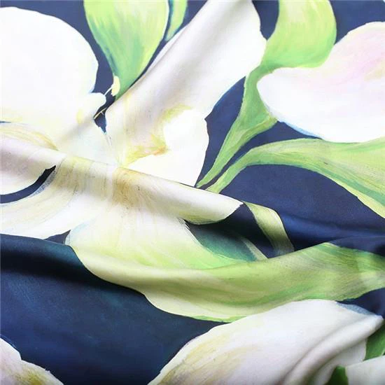 Printed Silk Neck Scarves