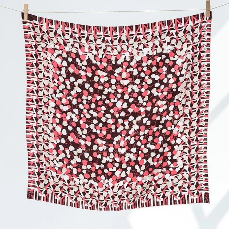 Satin Silk Square Scarves